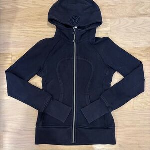 lululemon athletica Navy Zip-Up Scuba